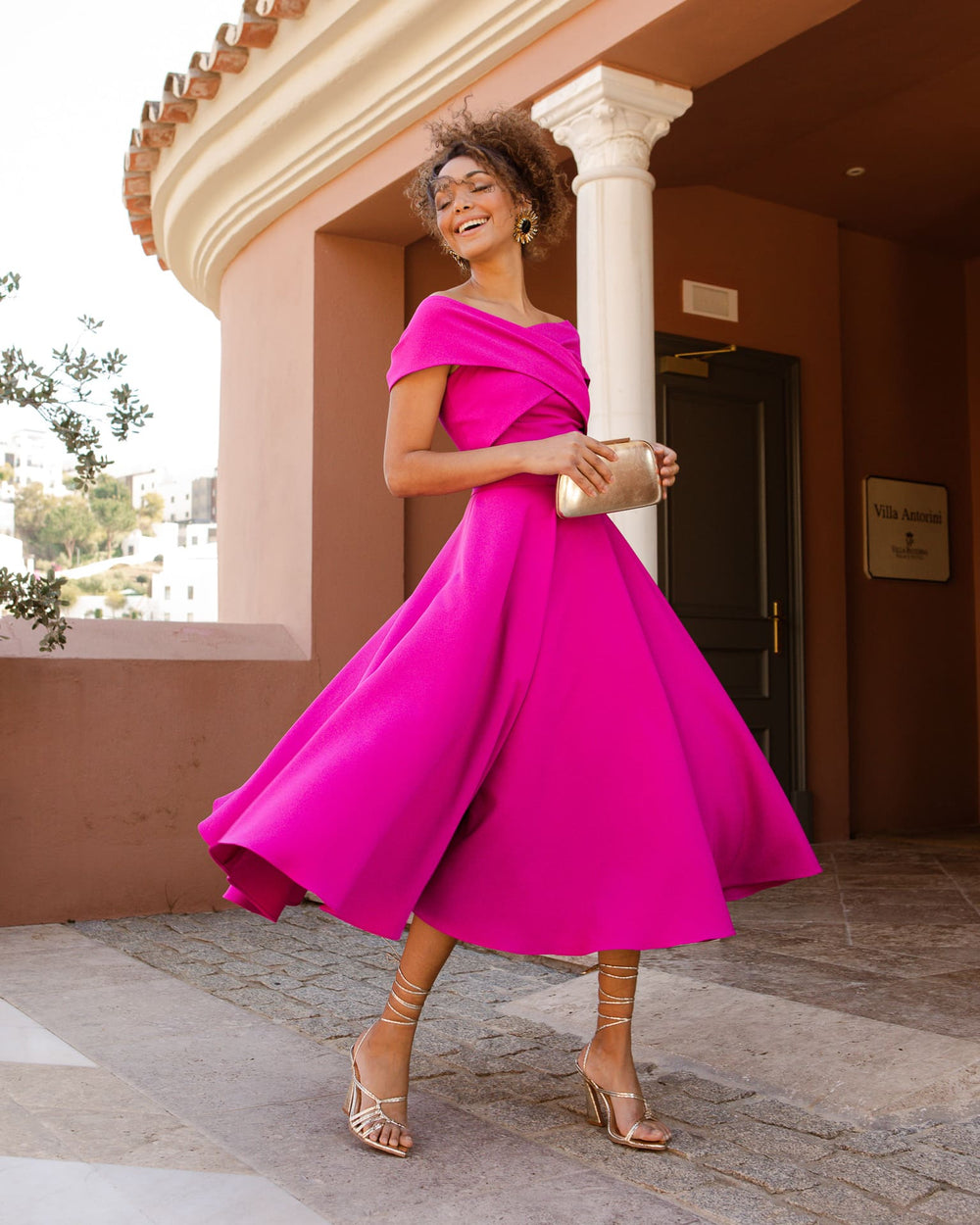 Vestido Musca magenta